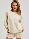 Moodo Beige Damen-Sweatshirt Moodo
