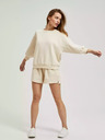 Moodo Beige Damen-Sweatshirt Moodo