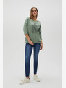 Moodo Grünes Damen-Sweatshirt Moodo