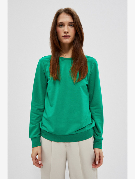 Moodo Grünes Damen-Sweatshirt Moodo