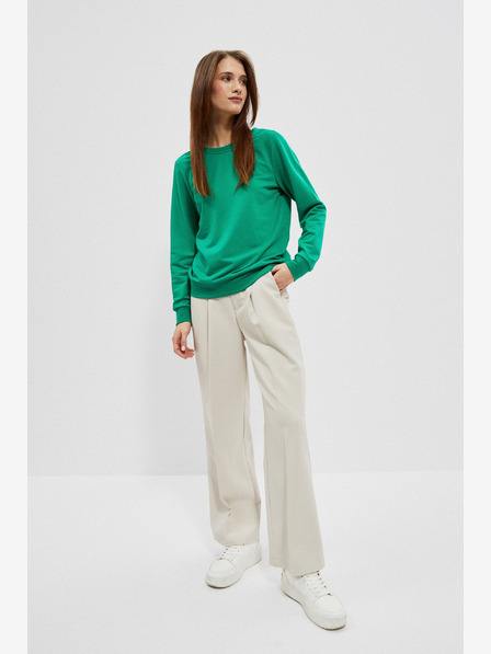 Moodo Grünes Damen-Sweatshirt Moodo