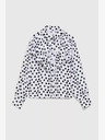 Moodo Schwarz-weißes Damen-Polka-Dot-Shirt Moodo
