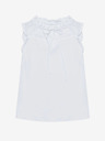 Moodo Weiß Damen Bluse Moodo