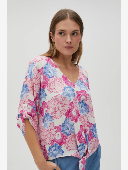 Moodo Damen Bluse Floral Moodo