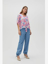 Moodo Damen Bluse Floral Moodo