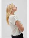 Moodo Weiß Damen Bluse Moodo