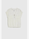 Moodo Weiß Damen Bluse Moodo