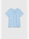 Moodo Hellblaue Damenbluse Moodo