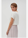 Moodo Weiß Damen Bluse Moodo