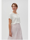 Moodo Weiß Damen Bluse Moodo