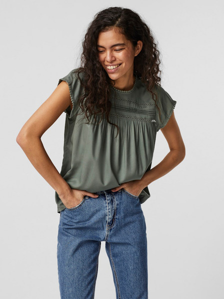 Vero Moda Grüne Damenbluse Vero Moda