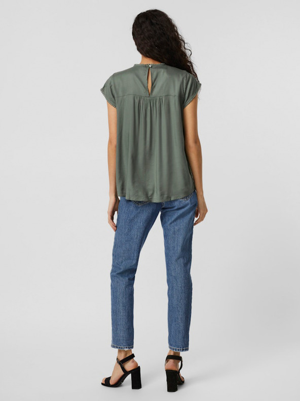 Vero Moda Grüne Damenbluse Vero Moda