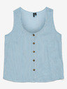 Vero Moda Weiß und blau gestreifte Damenbluse Vero Moda