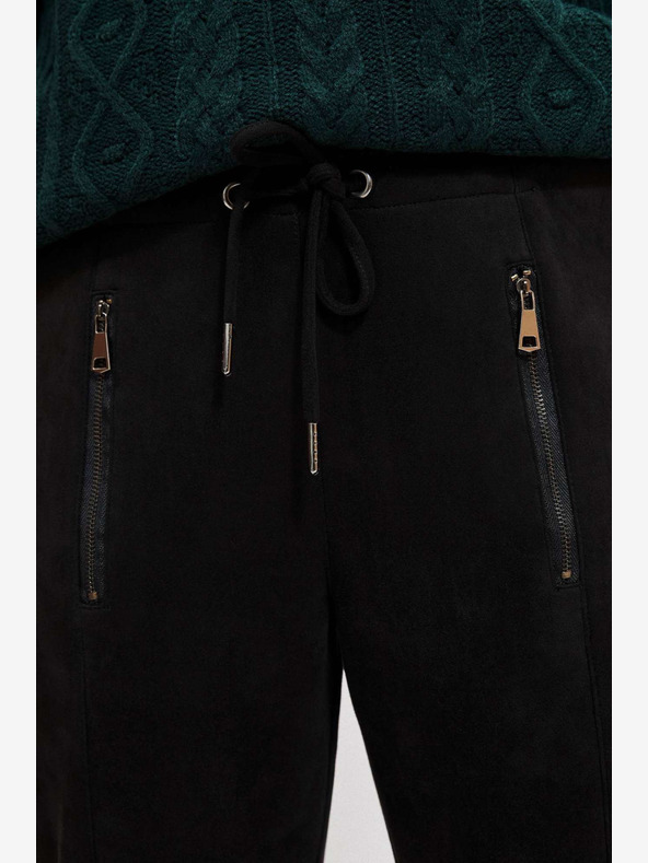 Moodo Schwarze Damen-Sweatpants Moodo