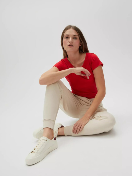 Moodo Beige Damen-Sweatpants Moodo