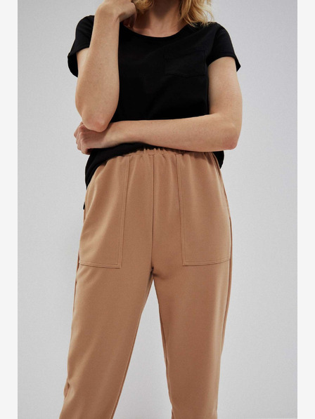 Moodo Braune Damen-Sweatpants von Moodo