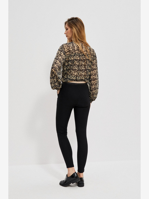 Moodo Schwarze Damen-Leggings Moodo