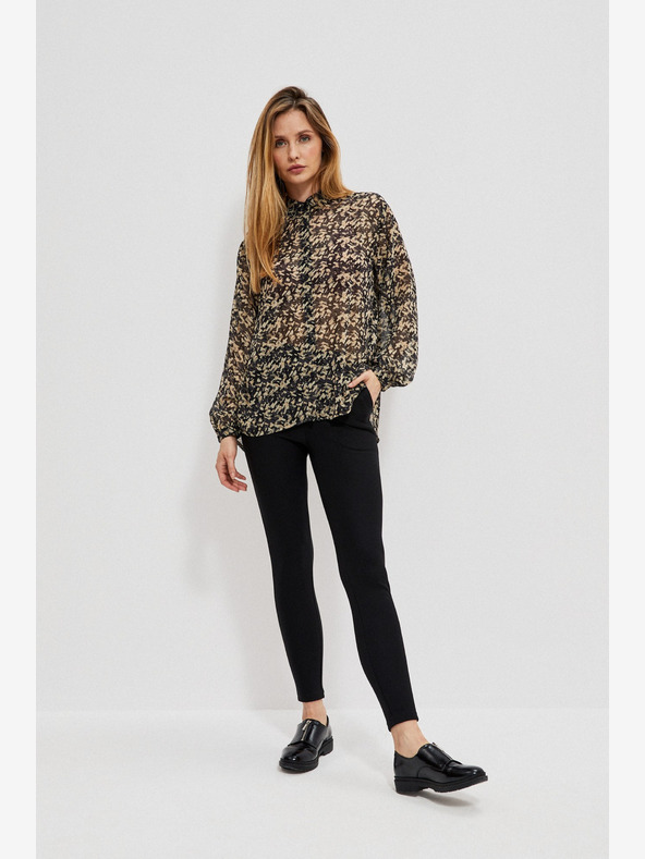 Moodo Schwarze Damen-Leggings Moodo