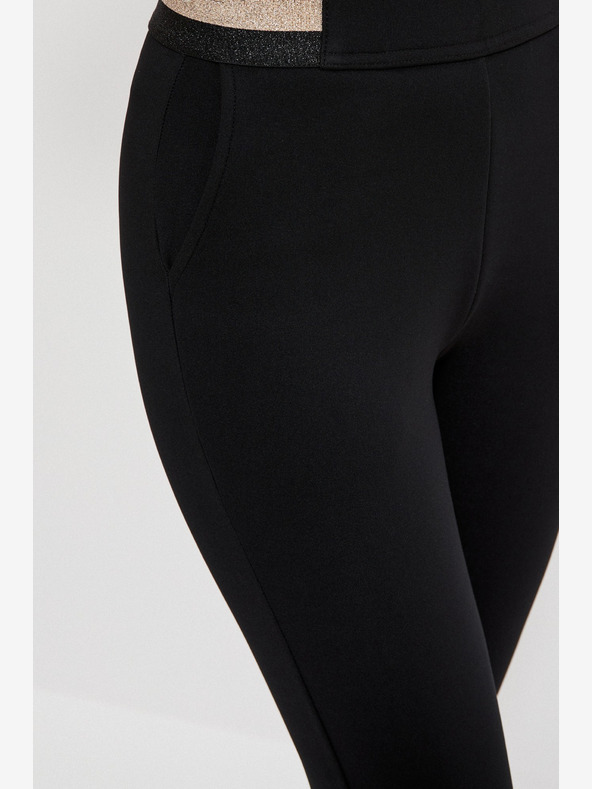 Moodo Schwarze Damen-Leggings Moodo