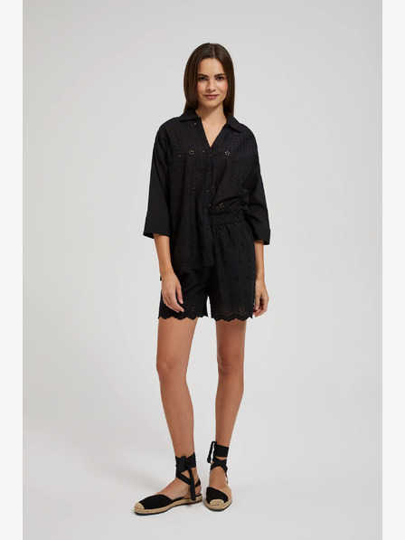 Moodo Schwarze Moodo Shorts für Frauen
