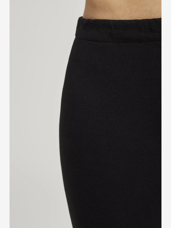 Moodo Moodo Damen Schwarz Kurz Leggings