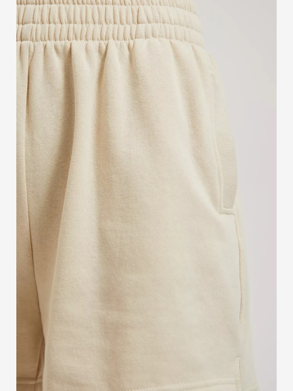 Moodo Beige Damen Sweatpants Shorts Moodo