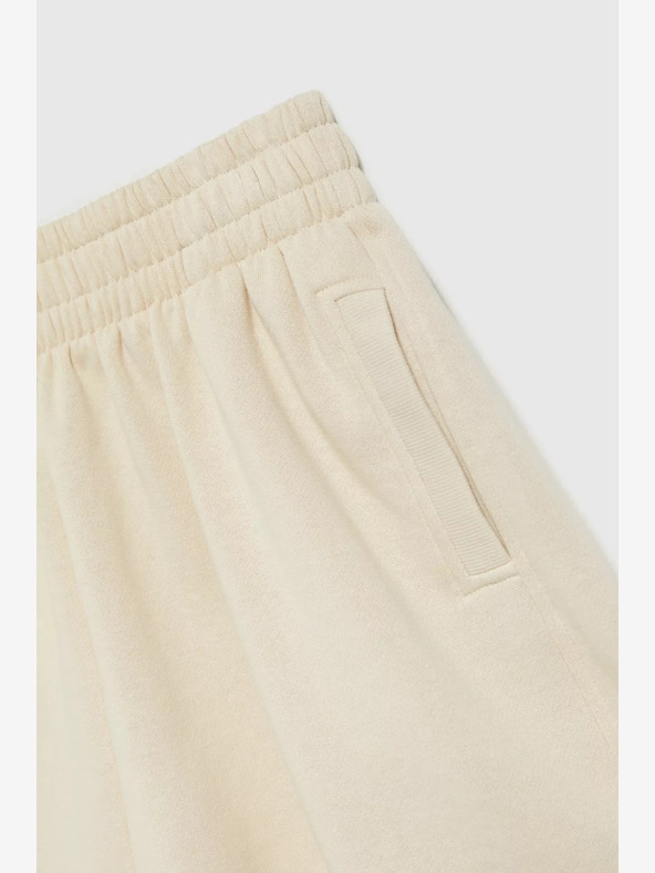 Moodo Beige Damen Sweatpants Shorts Moodo