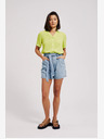 Moodo Hellblaue Damen Denim Shorts Moodo