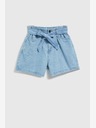 Moodo Hellblaue Damen Denim Shorts Moodo