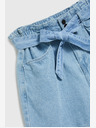 Moodo Hellblaue Damen Denim Shorts Moodo