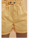 Moodo Gelbe Moodo Shorts für Frauen