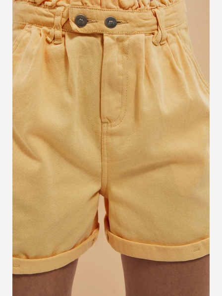 Moodo Gelbe Moodo Shorts für Frauen