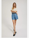 Moodo Blaue Damen Denim Shorts Moodo