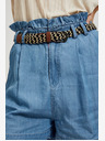 Moodo Blaue Damen Denim Shorts Moodo