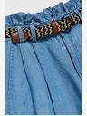 Moodo Blaue Damen Denim Shorts Moodo