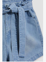 Moodo Blaue Damen Denim Shorts Moodo
