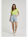 Moodo Hellblaue Damen Denim Shorts Moodo