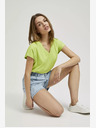 Moodo Hellblaue Damen Denim Shorts Moodo