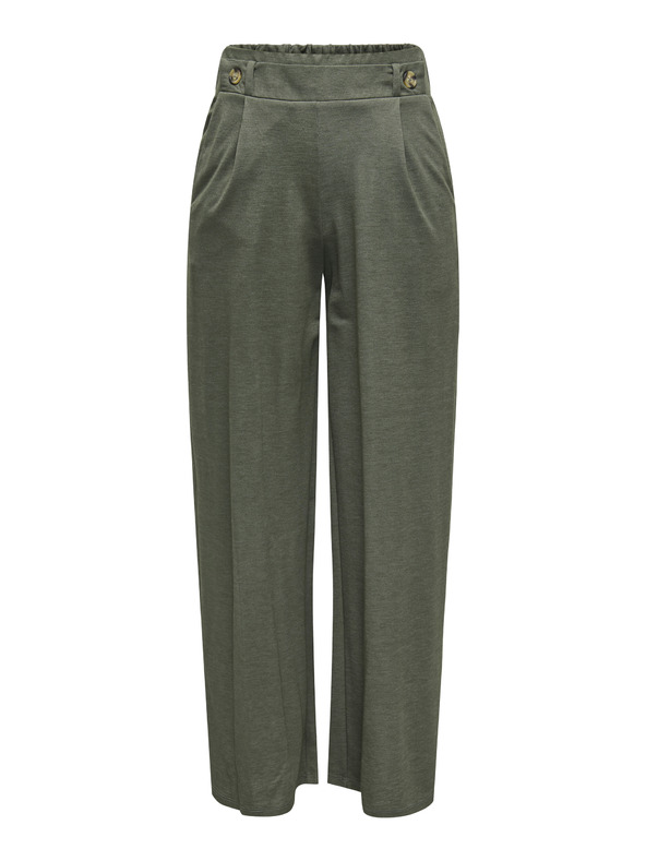 Jacqueline de Yong Grün JDY JDYBIRDIE Damenhose