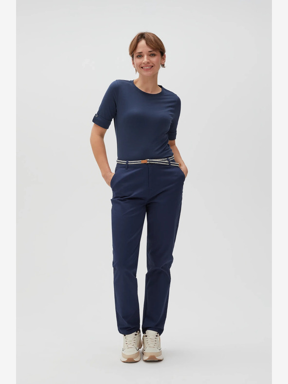 Moodo Dunkelblaue Damenhosen Moodo