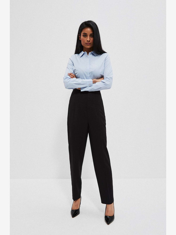 Moodo Schwarze Damenhosen Moodo