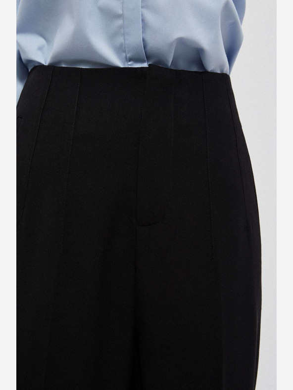 Moodo Schwarze Damenhosen Moodo