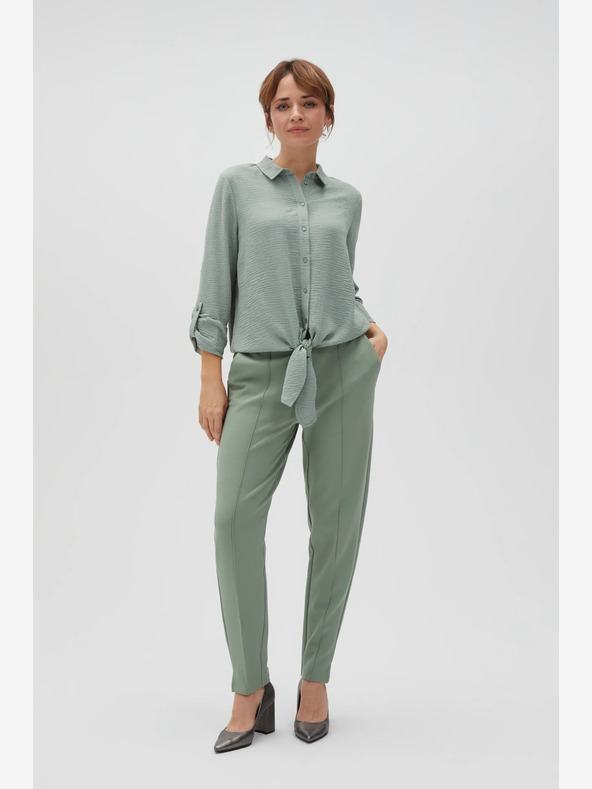 Moodo Grüne Damenhose Moodo