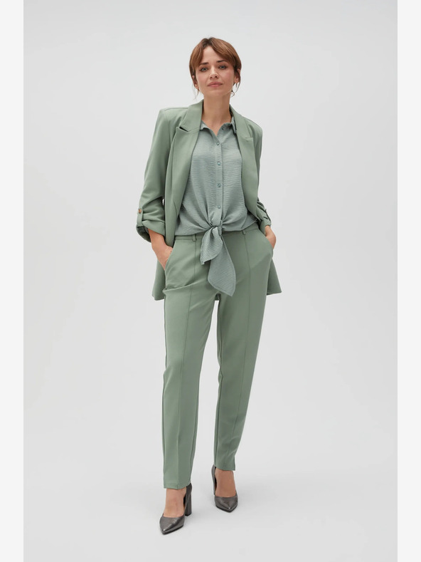 Moodo Grüne Damenhose Moodo