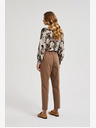 Moodo Braune Damenhosen Moodo