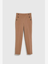 Moodo Braune Damenhosen Moodo