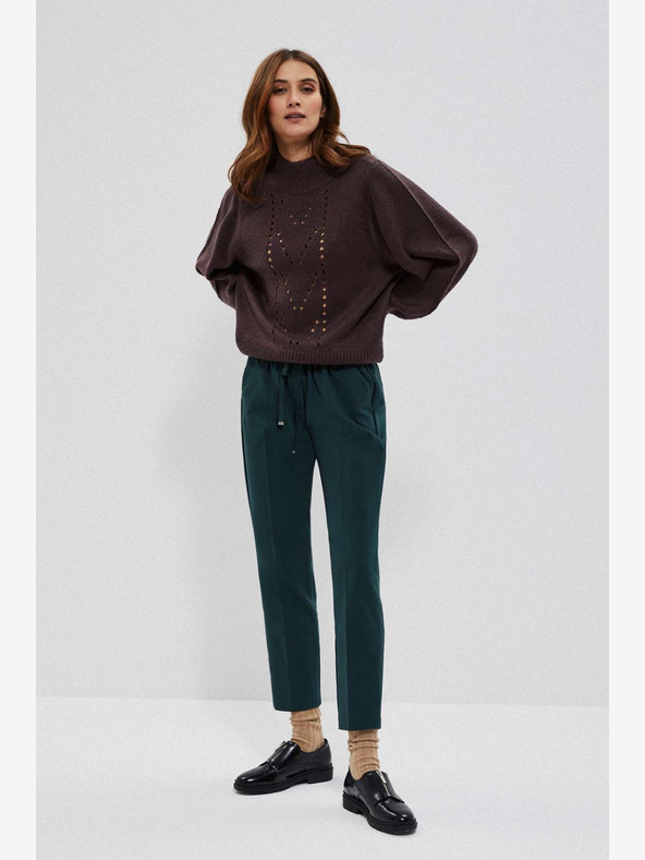 Moodo Grüne Damenhose Moodo