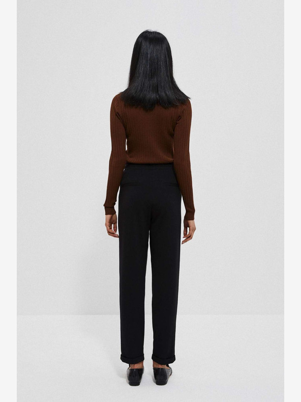 Moodo Schwarze Damenhosen Moodo