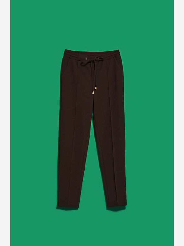 Moodo Braune Damenhosen Moodo