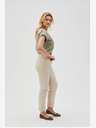 Moodo Damen Hose beige Moodo